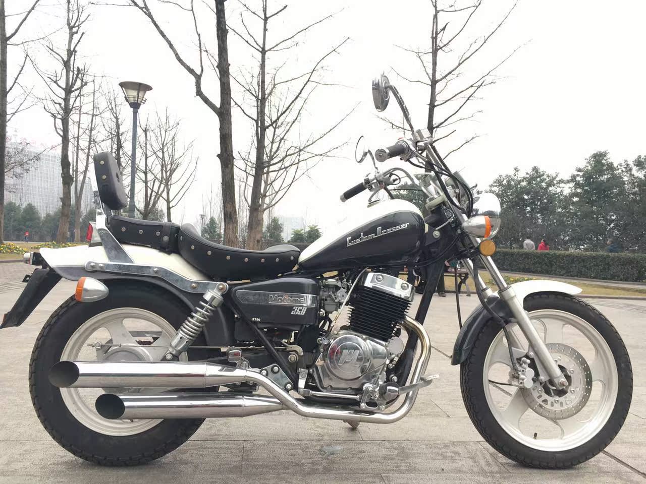 巴山样车,宗申250双缸 出口正品叛逆者250哈雷 太子复古摩托车