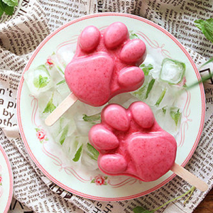 创意硅胶diy雪糕模具[配200只木棒]