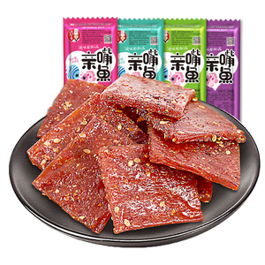 小马哥亲嘴鱼辣条400g