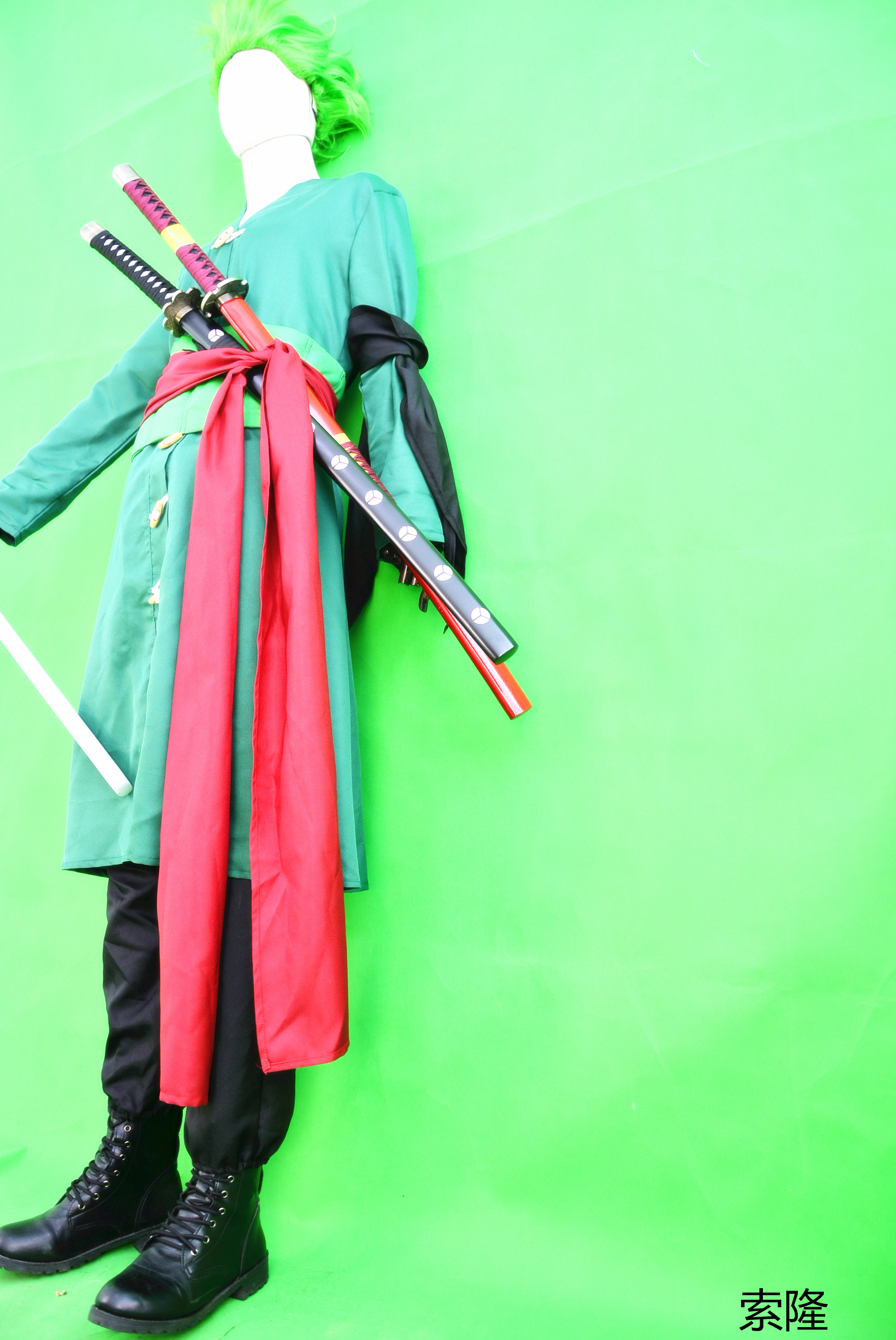 【出租】海贼王索隆cos服出租海贼索隆三刀流cosplay出租包邮走秀