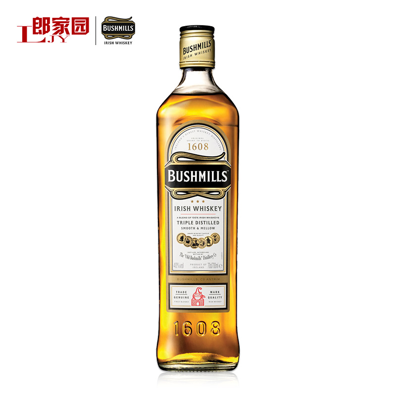 郎家园洋酒包邮bushmills irish whiskey布什米尔爱尔兰威士忌