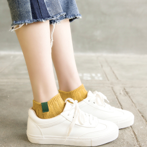 原宿学院风纯棉短袜