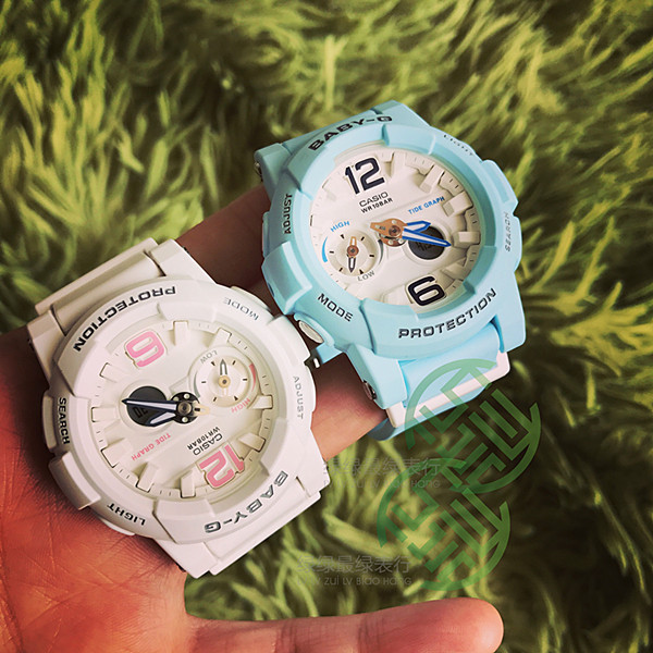 卡西欧baby-g价钱,卡西欧baby-g 查看淘宝casio卡西欧baby-g潮汐双显少女防水户外运动女表bga-180be