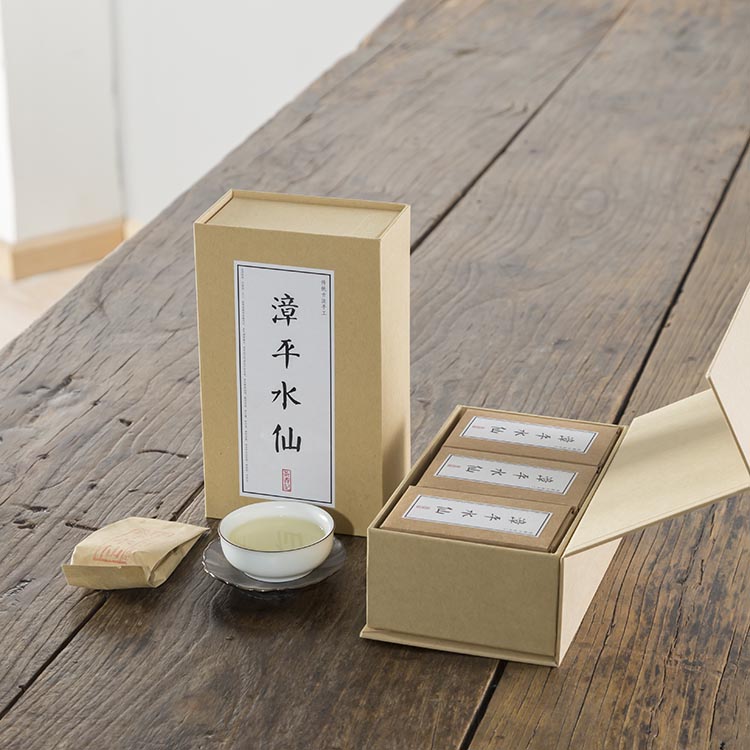 茶香记 2016年春茶传统工艺古法制作手工碳焙漳平水仙茶饼