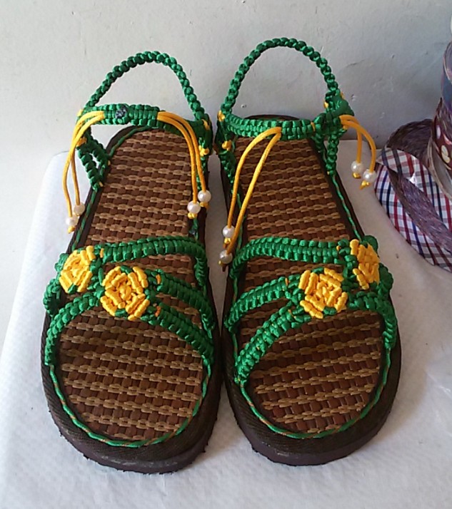 正品[中国结编织]中国结编织拖鞋图片评测 怎样