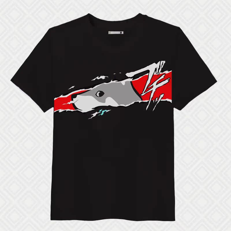 漫空MR.QUIN 秦先生 暗中观察 个性T恤 夏季运