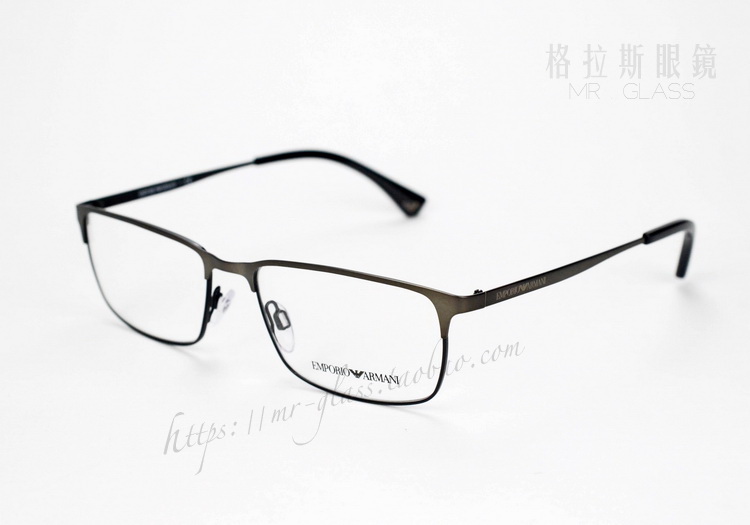 emprio armani男士超轻近视眼镜架1042 阿玛尼全框金属合金眼镜框