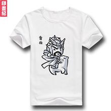 t恤 兄弟装 包邮 基友短袖 宿舍服寝室服主公忠臣 Q版三国杀t恤刘关张