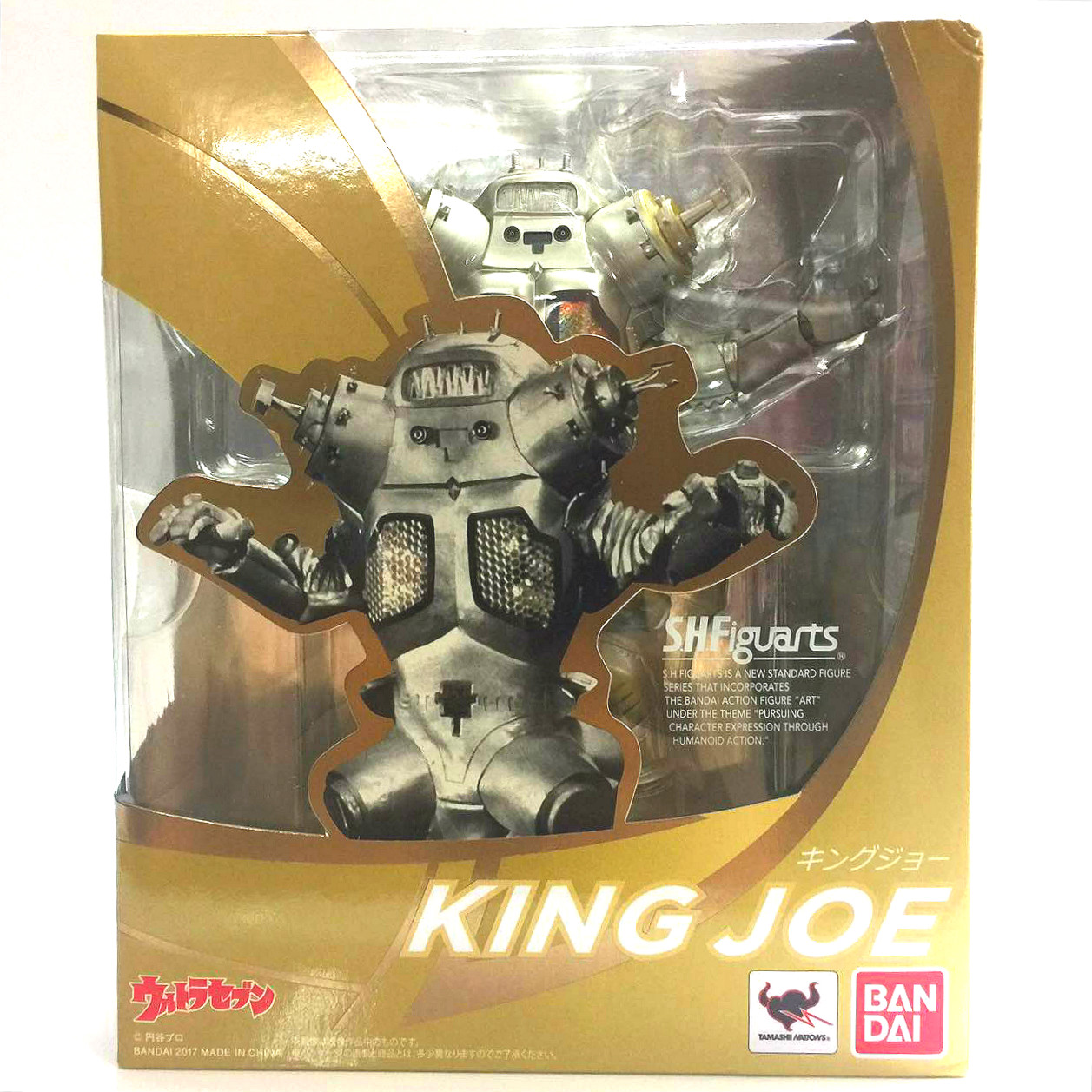 万代shf 金古桥 king joe 赛文奥特曼 合体外星机器人 全新现货