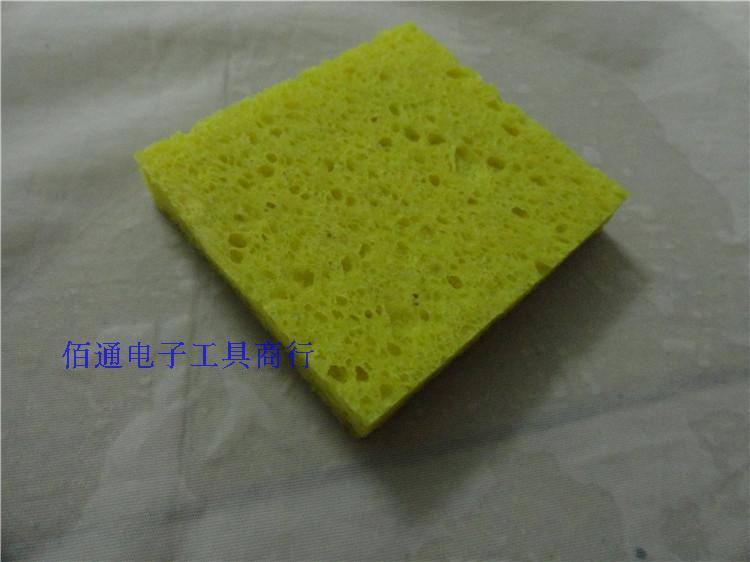 加厚高温海绵 电烙铁清洁海绵 烙铁头清洗海绵55*55*14 耐擦磨棉
