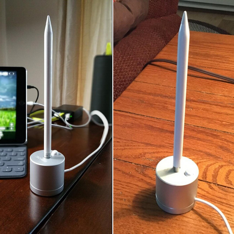 苹果apple pencil触控笔底座手机平板支架ipad pro手写笔充电配件