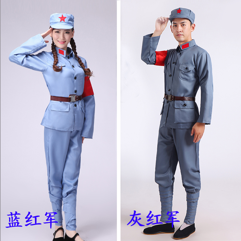 红军服装八路军演出服老八路抗日革命红军装合唱团表演服出租租赁
