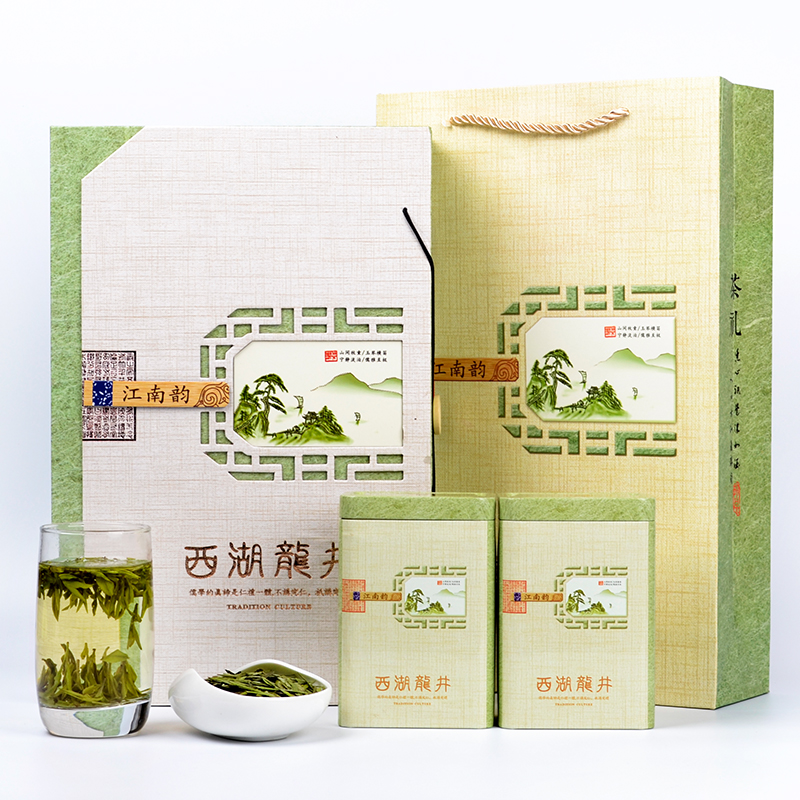 2016新茶春季特级西湖龙井礼盒装 散装绿茶雨前茶叶茶农直销包邮