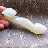包邮 带钩单只价003 古玉老玉古玩杂项玉带钩玉如意把件摆件