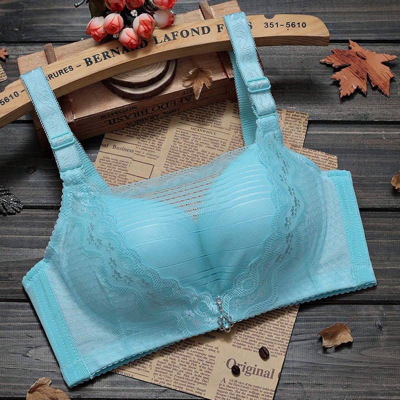 【天天特价】无钢圈聚拢抹胸式防走光薄款透气孔收副乳背心式文胸