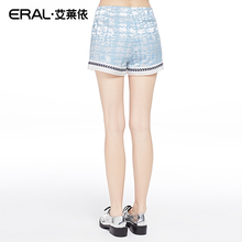 短裤 休闲裤 EXAC 女清仓潮39026 夏装 薄款 新款 艾莱依官方旗舰店正品