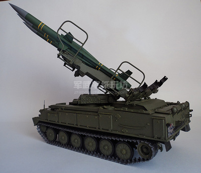 苏联萨姆-6防空导弹车 纸模型 sa-6 1:25 军武宅 手工diy