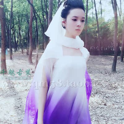 新款狐妖古装影视剧青丘狐传说同款花月服装影楼写真清新服装多色