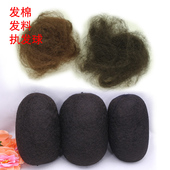 假发发包影楼棕色全发丝垫发造型T 070diy发棉填充发料发球 古装
