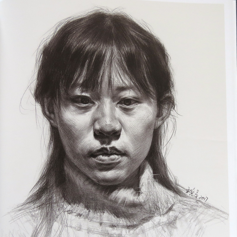素描几何形体大师临摹人物速写教程画手艺用五官石膏头像解剖小本书