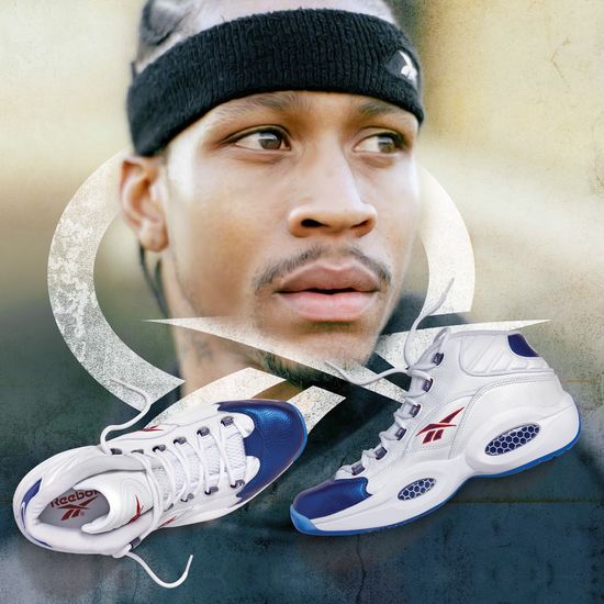 美国代购正品 reebok q96锐步艾弗森篮球鞋经典款男士耐磨篮球鞋