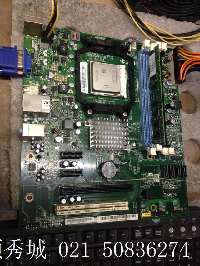 宏基acer 原装c61主板 ma061l-d3 uatx 4个内存槽 am2 am3 ddr3