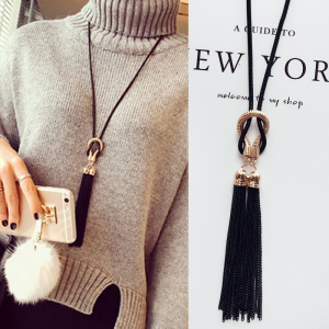 时尚百搭韩国毛衣链