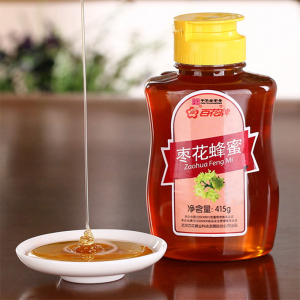百花牌枣花蜂蜜415g*3瓶