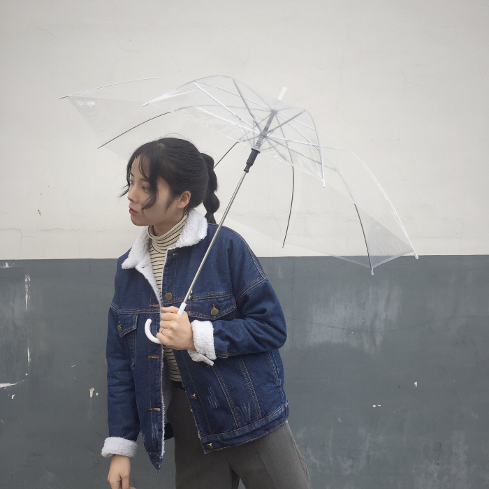 正品[蝙蝠牛仔厚外套]女生牛仔外套蝙蝠评测 大