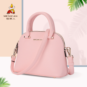 稻草人女士手提贝壳包