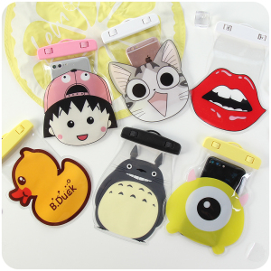创意造型卡通可爱手机防水袋