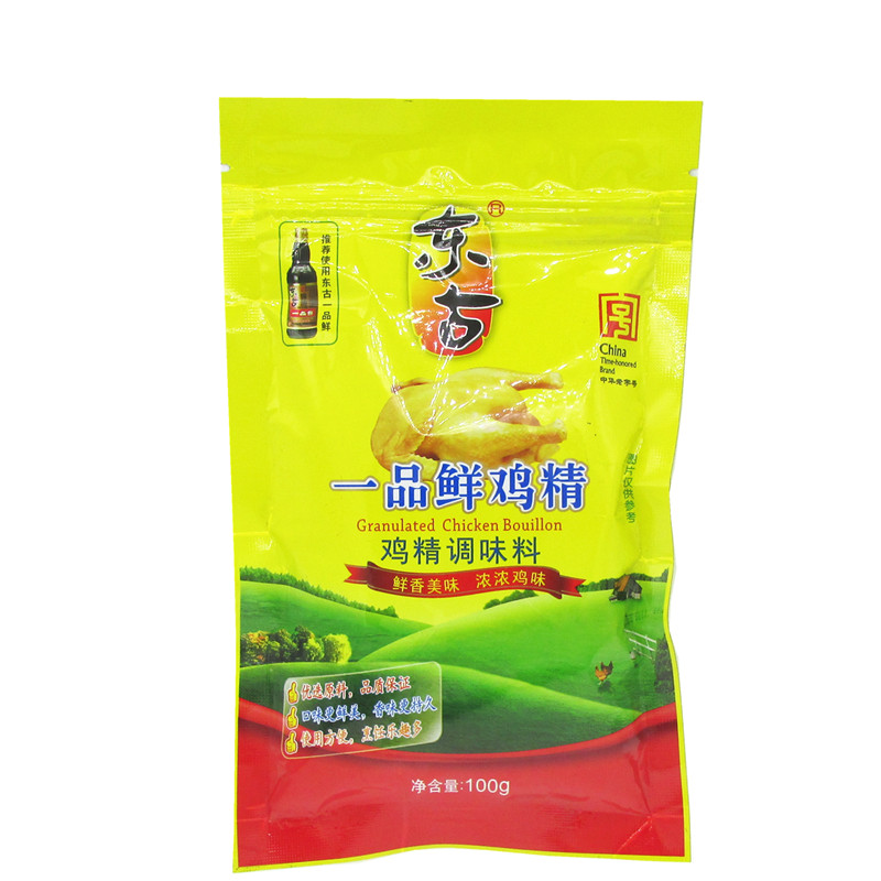 东古一品鲜鸡精调味料煲汤火锅底料调味品鸡精粉小包装100g小袋装