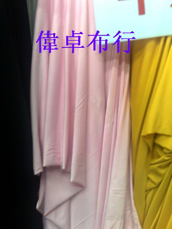 特惠精品布料粉红色牛奶丝布料服装连衣裙布料面料舞服料2015