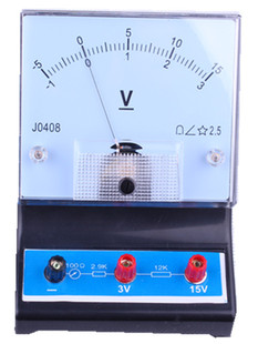 j01408型直流电压表/中学生物理实验器材/科普实验材料/上海存真