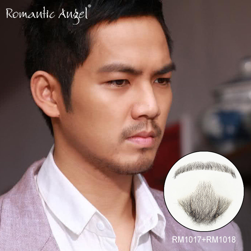 淘宝网假胡子假胡须男仿真人发八字山羊胡须舞台影视表演出化妆易容道具,堆美衣,