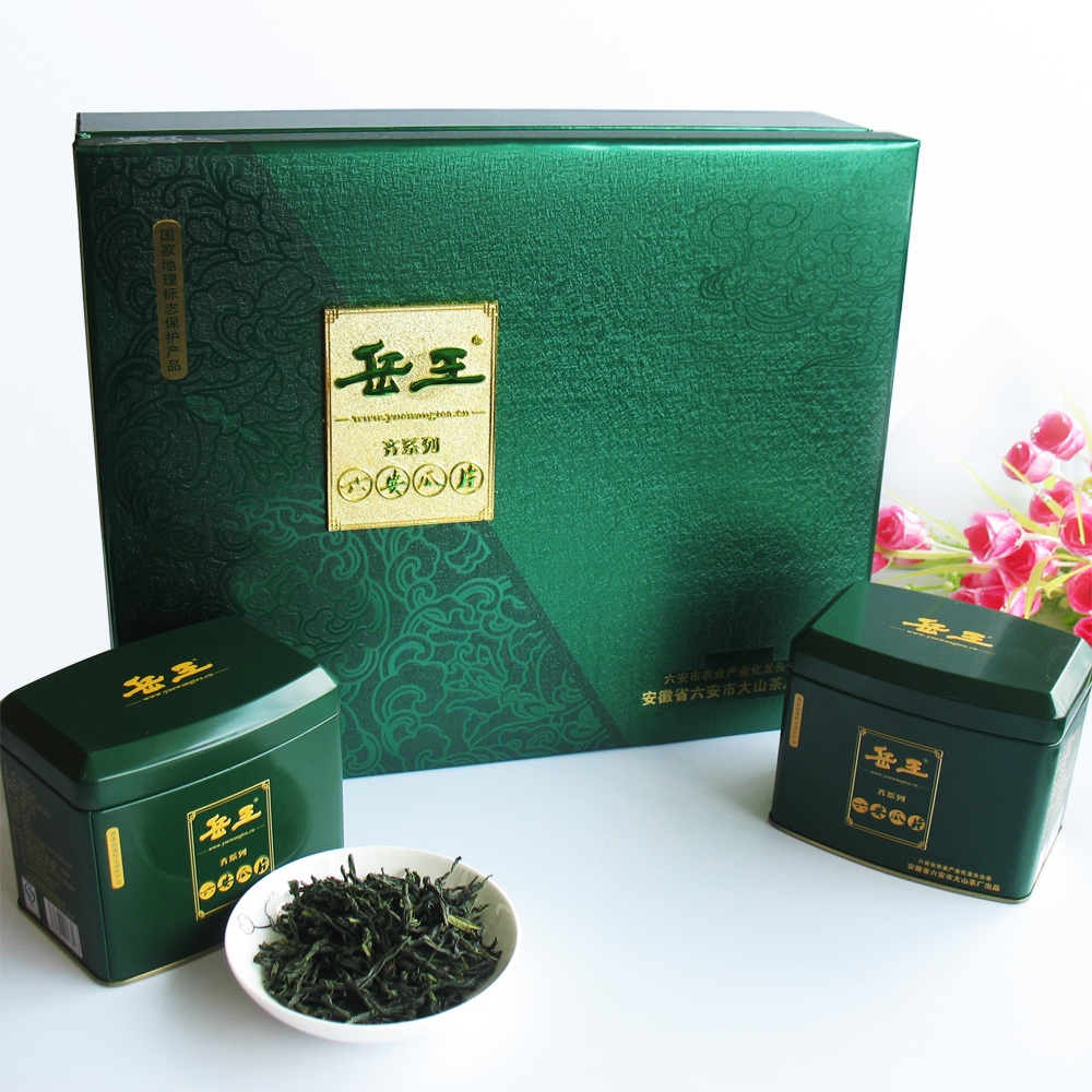 安徽岳王名茶 特二级六安瓜片手工绿茶 2016年新茶齐系列300g包邮