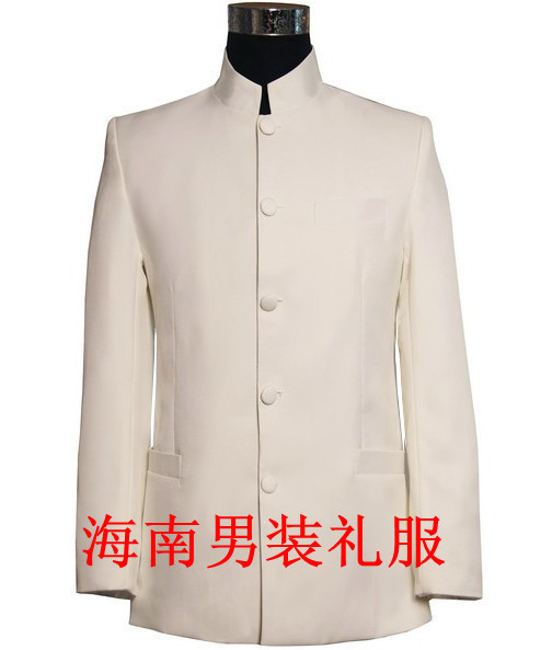 热销男民族服装 舞台演出服中华立领民族服装