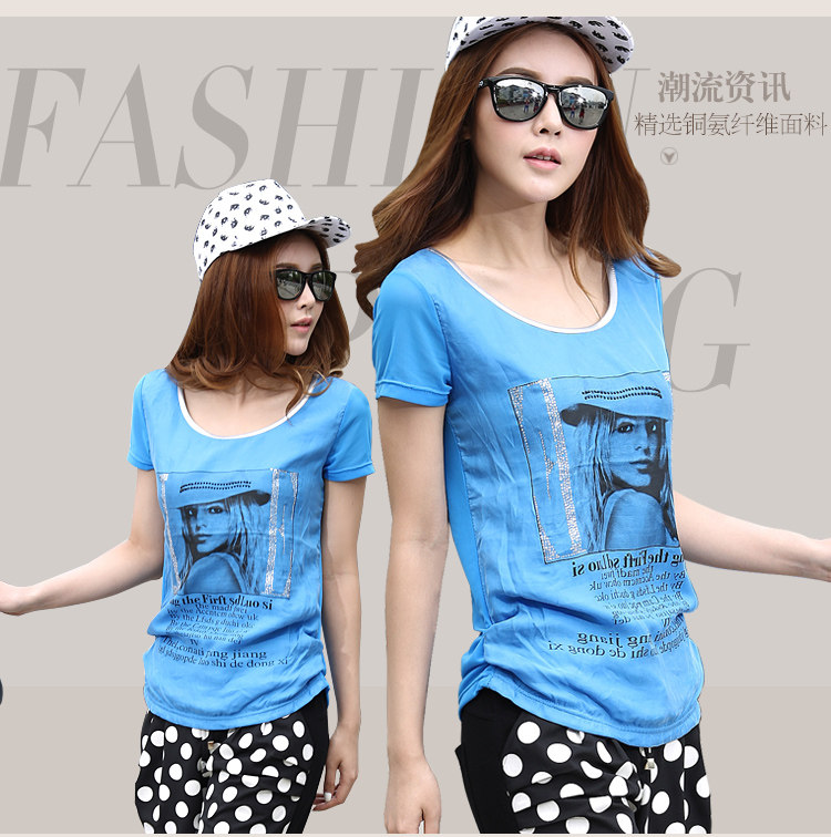 [<em>2015</em>爆款]夏季<em>女</em>新款七分裤黑白格子撞色时尚