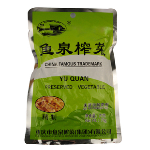 鱼泉榨菜片片脆68g/袋