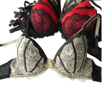 HM<em>外贸原单</em>内衣<em>文胸罩</em>hm色丁蕾丝薄模杯<em>文胸</em>