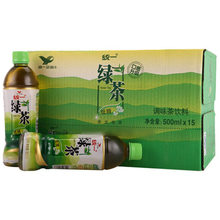 嫩茶味才是好茶味 亲近自然 15瓶 天猫超市 500ml 统一绿茶