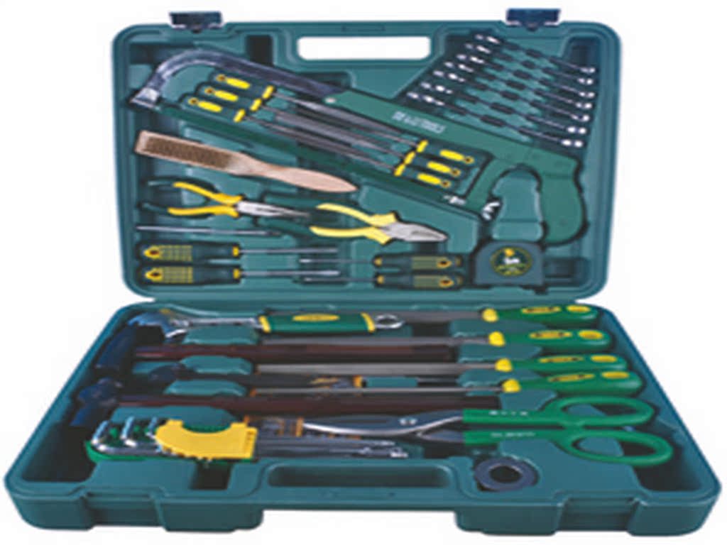 淘宝网得力工具 DL1056G 高档教学钳工工具组