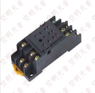 pyf11a继电器底座 11只脚 hh53p my3nj继电器底座 一盒20只