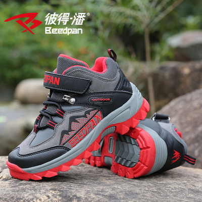 冬季儿童棉鞋10男童休闲运动鞋12男孩加绒童