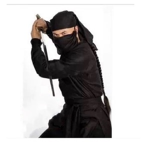 [折扣]忍者夜行衣正品 火影忍者麻布衣搭配购买