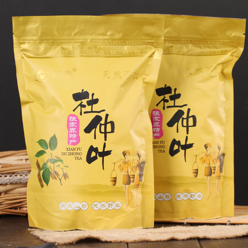 杜仲茶 张家界 杜仲茶养生茶 杜仲叶减压茶 嫩叶送父母1000克包邮