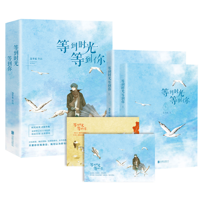 现货包邮 正版《等到时光等到你》苏半夏 著 已出版代表作品《你是我追不到的时光》系列 青春虐恋疼痛小说 等你等到时光都老去
