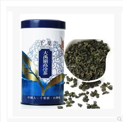 台湾高山茶原装进口千叶冻顶乌龙茶150克特级醇香型台湾散茶包邮