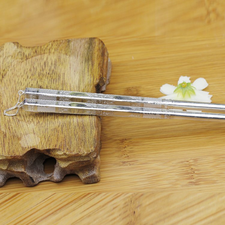 正品[银筷子的好处]银碗银筷子的好处评测 银筷