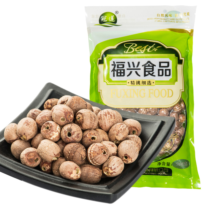 【天猫超市】冠莲去芯红莲子无芯莲子200g/包湖南湘莲莲子银耳羹